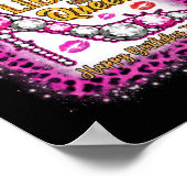 Poster C'est mon anniversaire Libra Queen Joyeux annivers (Coin)