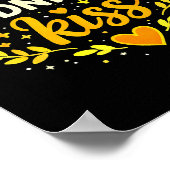 Poster C'est mon baiser de minuit Citation d'amour romant (Coin)