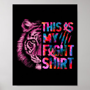 Poster C'Est Mon Chemise De Lutte Contre Le Cancer Du Sei