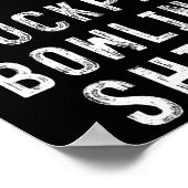 Poster C'Est Mon Coquille De Chemise De Bowling Ducpin (Coin)