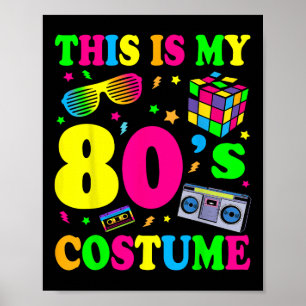 Poster C'est mon costume 80s 90s Party