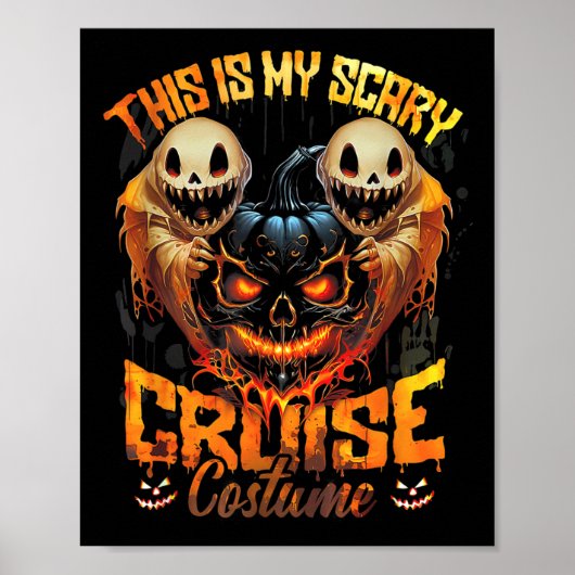 Poster C'Est Mon Costume De Croisière Scandaleux Devil Gh (Devant)