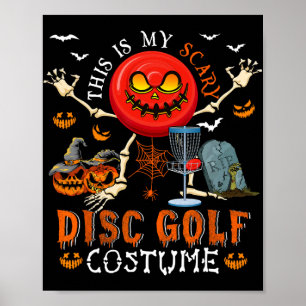 Poster C'est mon costume de golf de disque effrayant Hall