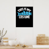 Poster C'Est Mon Costume De Requin Sea Creatme (Cuisine)