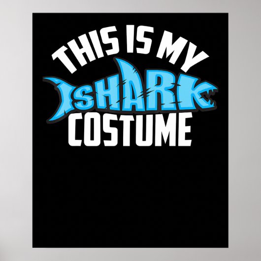Poster C'Est Mon Costume De Requin Sea Creatme (Devant)