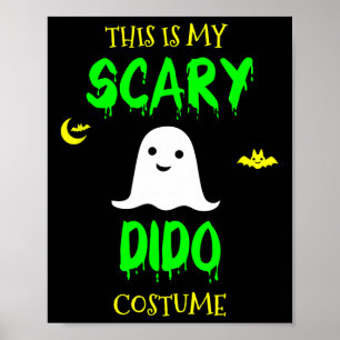 Poster C'Est Mon Costume Dido Scandaleux Halloween Lazy F