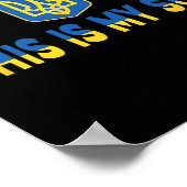 Poster C'est mon costume, soutien au costume ukrainien -  (Coin)
