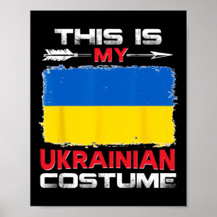 Poster C'est mon costume ukrainien Ukraine
