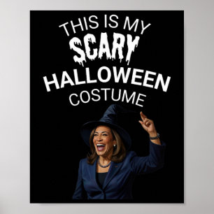 Poster C'est mon déguisement effrayant d'Halloween Kamala