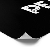 Poster C'Est Mon Jeu De Paix Repose Pun Face Dark BG (Coin)