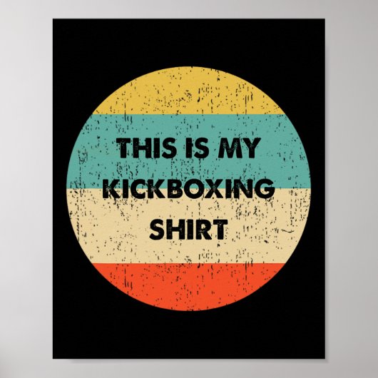 Poster C'est mon kickboxing (Devant)