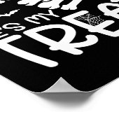 Poster C'est mon métier Elle est ma belle squelette Hallo (Coin)