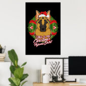 Poster C'est mon Noël (Bureau à domicile)