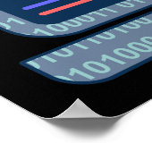 Poster C'Est Mon Programmeur De Programmation Informatiqu (Coin)