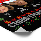 Poster C'est mon pull de Noël le plus laid Drôle Joe Bid (Coin)