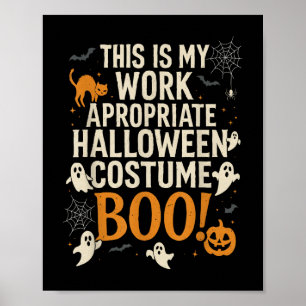 Poster C'Est Mon Travail Costume Approprié, Hauteur De Bu