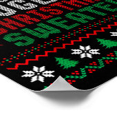 Poster C'est mon vilain pull de Noël Xmas (Coin)
