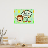 Poster C'est mon visage heureux (Cuisine)