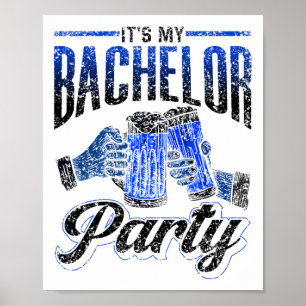 Poster C'est My Bachelor Party Bride Groom Team 2