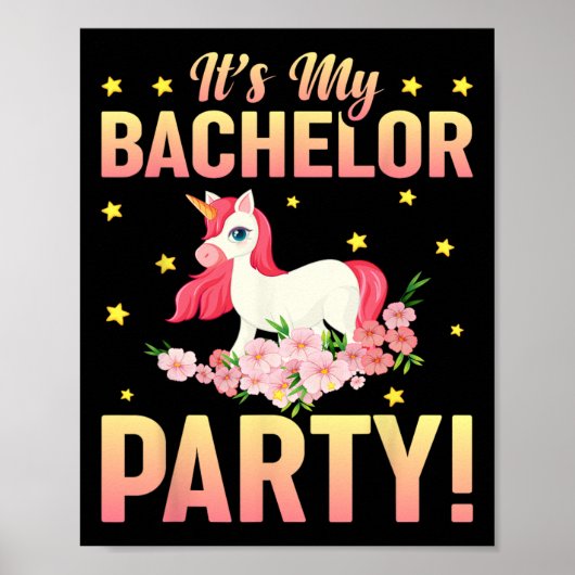 Poster C'est My Bachelor Party Mariage Groomsmen Funny Br (Devant)