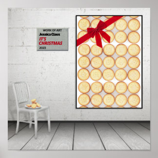 Poster 'C'est Noël' par Jessica Claus