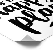 Poster C'est notre endroit heureux (Coin)