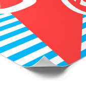 Poster C'est Only Rock And Roll Baby, avec une étoile rou (Coin)