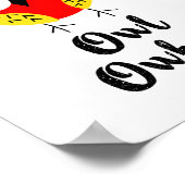 Poster C'est owl owkay (Coin)