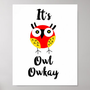 Poster C'est owl owkay