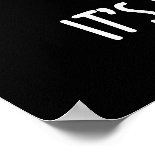 Poster C'est Party Thyme Funny Herb Pun Dark BG (Coin)