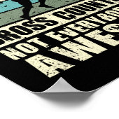 Poster C'est pas grave si vous n'aimez pas le cross count (Coin)