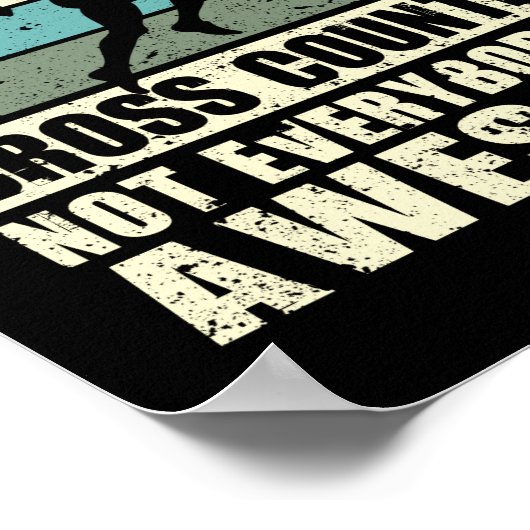 Poster C'est pas grave si vous n'aimez pas le cross count (Coin)