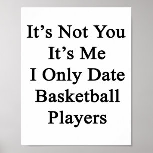 Poster C'est Pas Toi C'est Moi Je Ne Date Que Des Joueurs