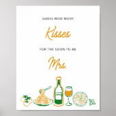 Poster C'est plus rustique italien Devinez combien (Devant)