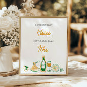 Poster C'est plus rustique italien Devinez combien