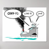 Poster C'est prononcé CRAY-po (Devant)