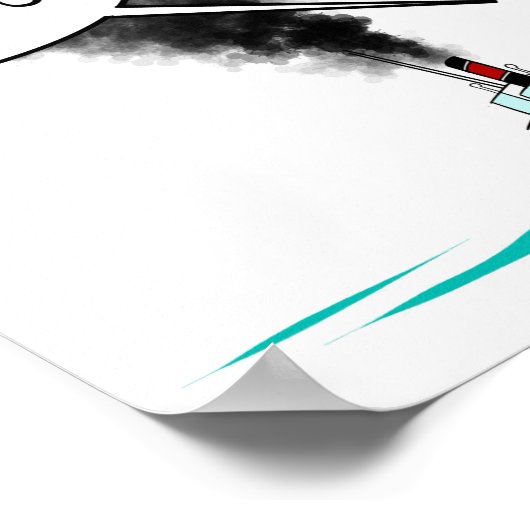 Poster C'est prononcé CRAY-po (Coin)