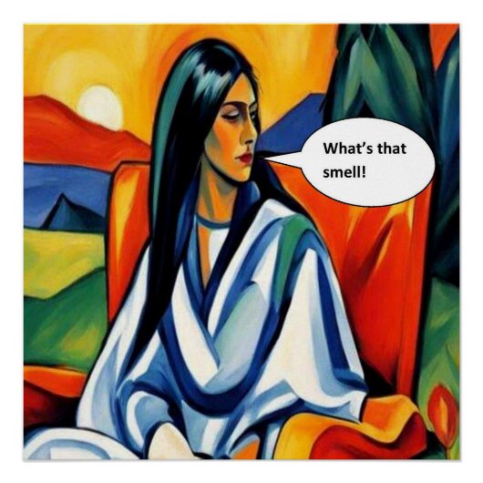 Poster C'est quoi cette odeur (Devant)