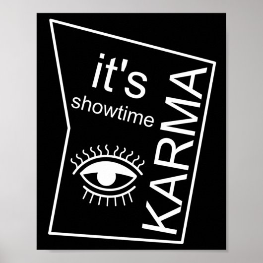 Poster C'est Showtime Karma (Devant)