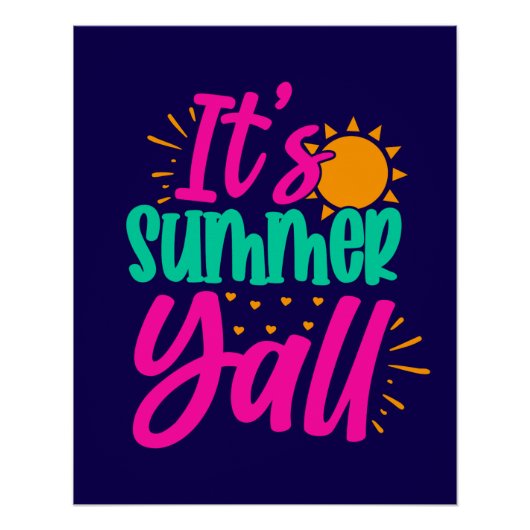 Poster C'est Summer Y'all-54808 (Devant)