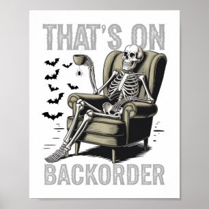 Poster C'est sur Ckorder Pharmacy Tech Skeleton C'est Ck