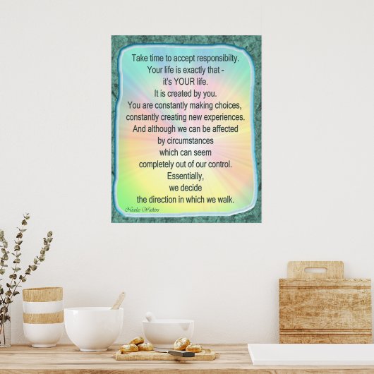 Poster C'est ta vie (Cuisine)