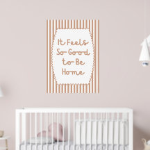 C'est tellement bien d'être à la maison