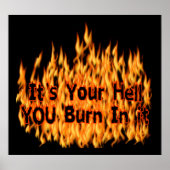 Poster C'est ton enfer (Devant)