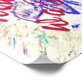 Poster C'est toujours pour toi ! Fleur (Coin)