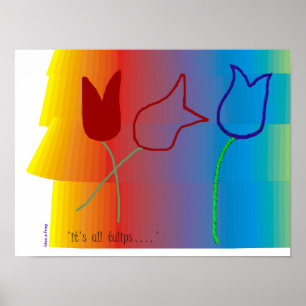Poster c'est toutes les tulipes (l'affiche)