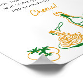 Poster C'est un bar italien plus rustique Mimosa (Coin)