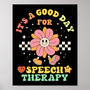 Poster C'est un bon jour pour la thérapie vocale Patholog