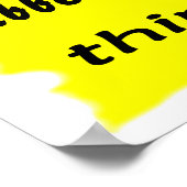 Poster C'est un canard en caoutchouc ! (Coin)