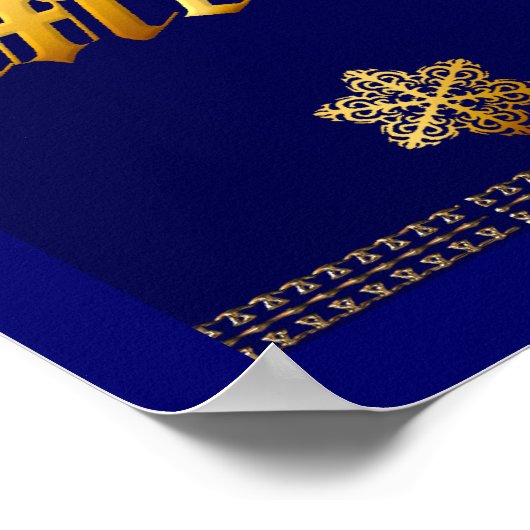 Poster C'est un chien plus Wiener Noël Print (Coin)